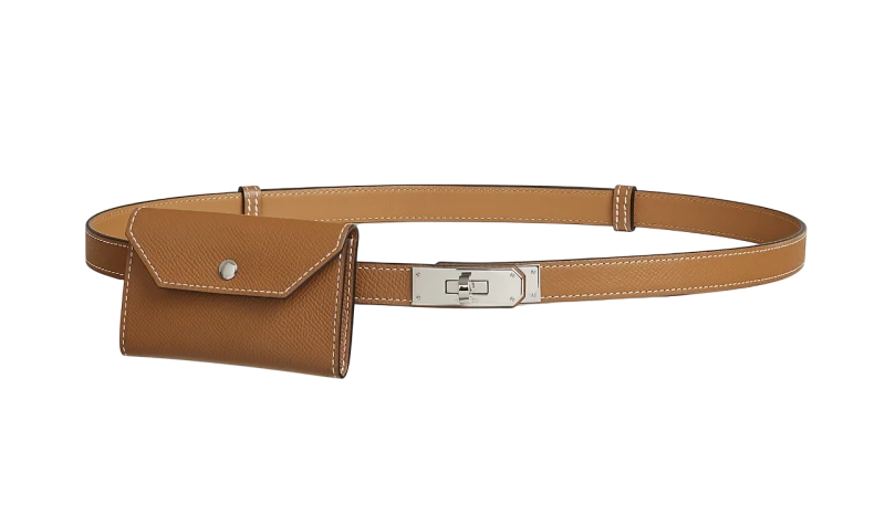 Hermès Kelly Pocket 18 belt Epsom PHW H081120CK37 1