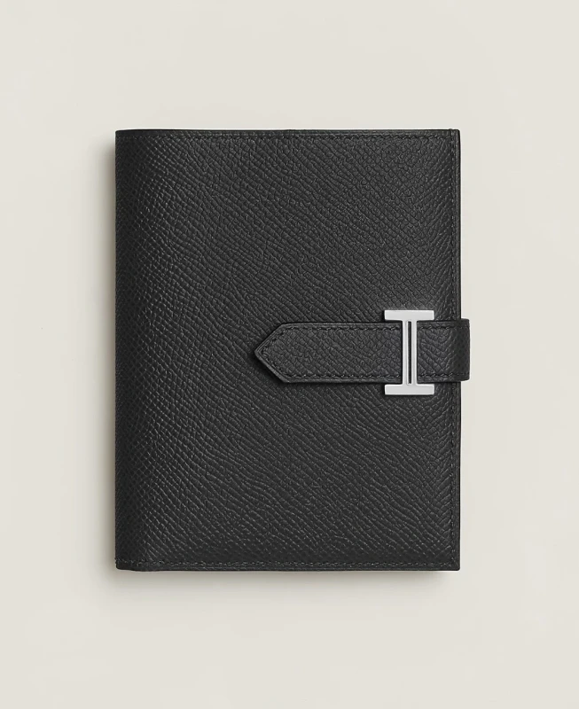 Hermès Bearn Compact wallet Noir HBW 2