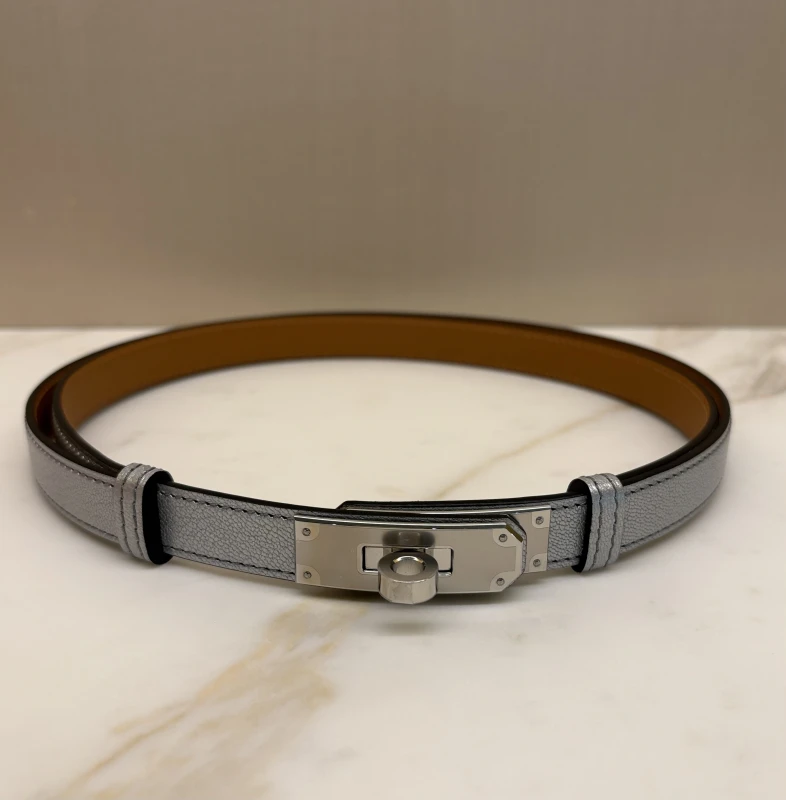 Hermès Kelly 18 belt Silver H011916UK05 2