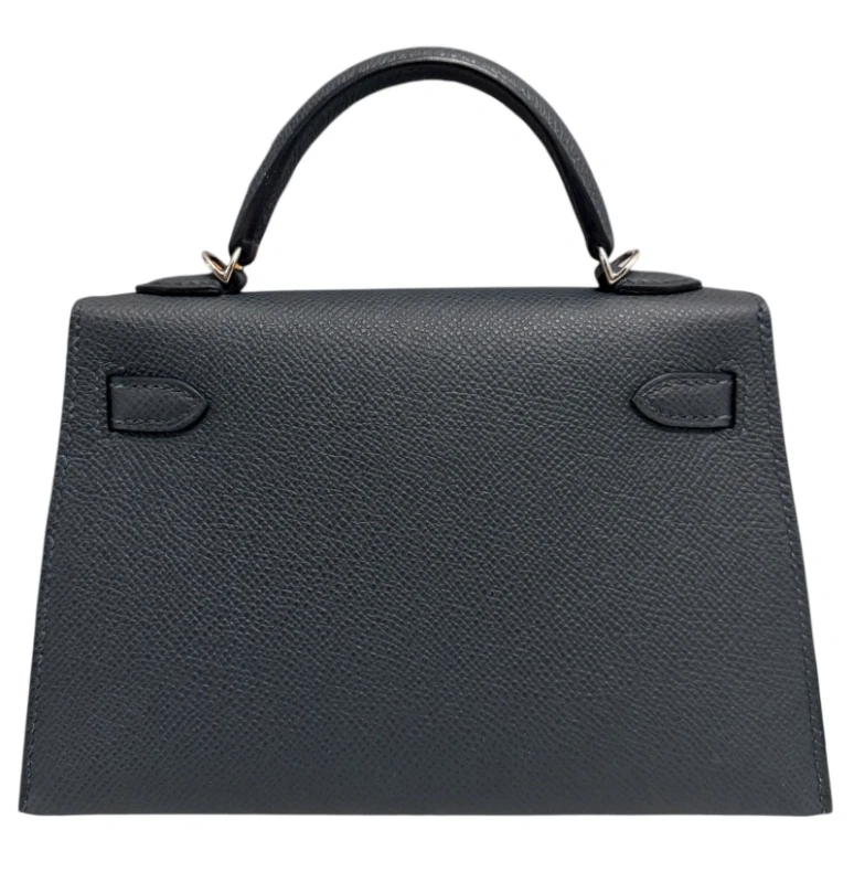 Hermès KELLY 20 VEAU EPSOM GRIS MISTY EHW K20GM 2