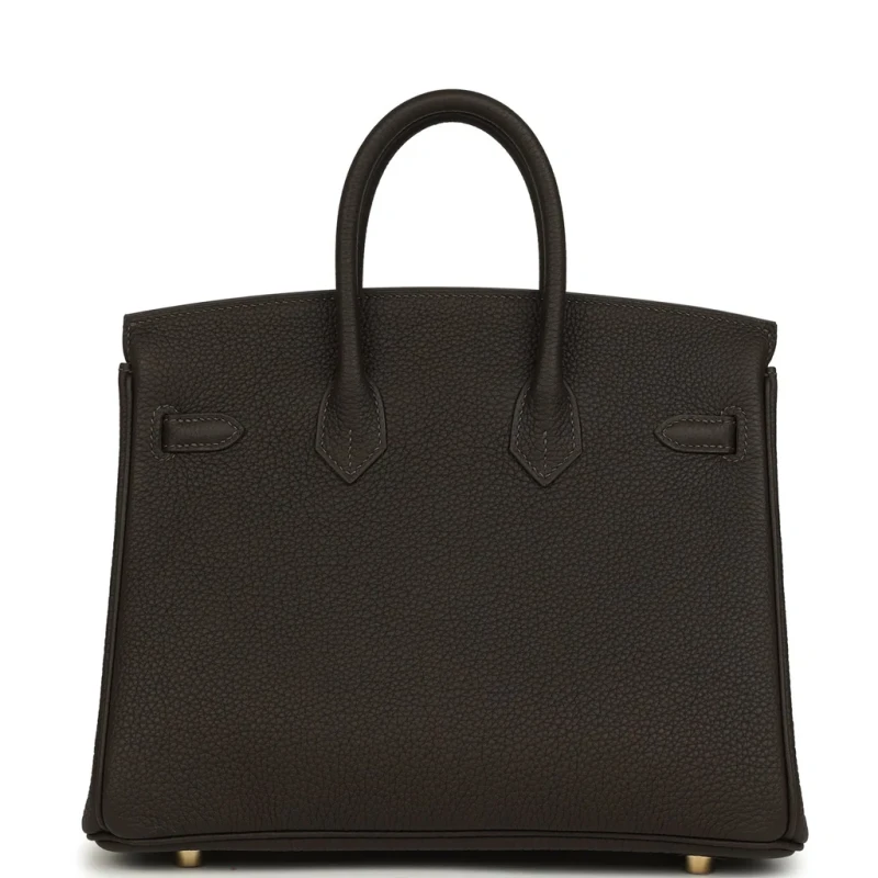 Hermès BIRKIN 25 VEAU TOGO BAI-BRUN PBHW B25TBB 4
