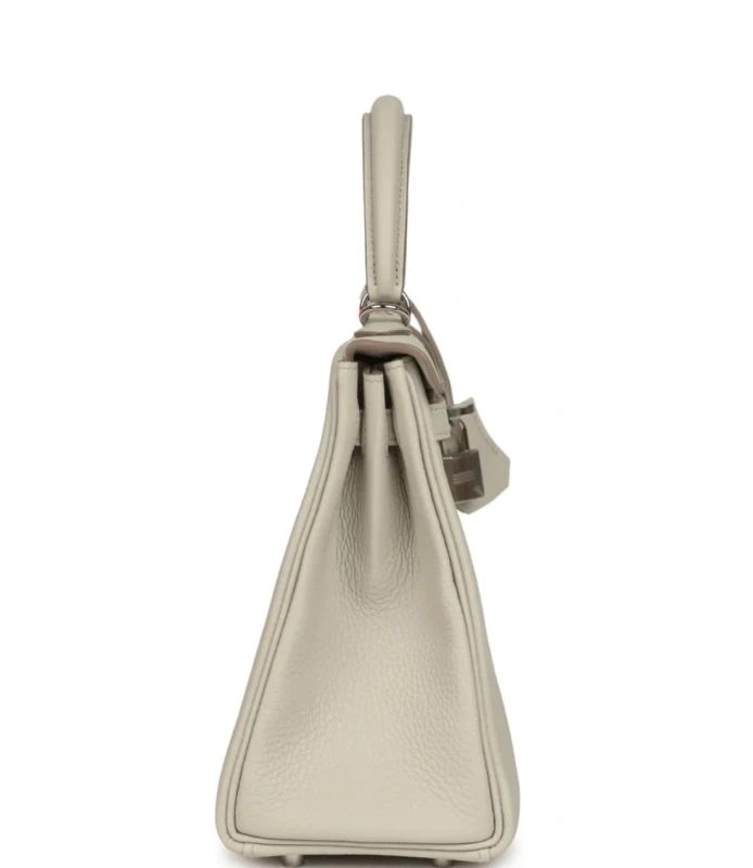 Hermès SAC KELLY RETOURNE 25 VEAU TOGO BETON K25VTB 4
