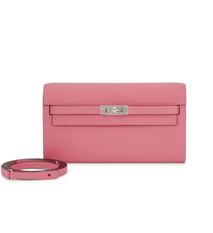 Hermès SAK KELLY TO GO VEAU EPSOM ROSE AZALEE PHW Ktogo 2