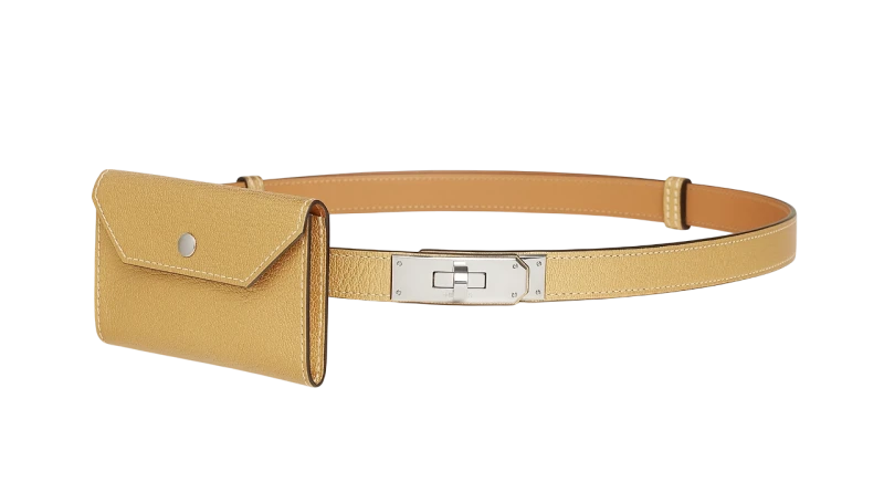 Hermès Kelly Pocket 18 belt Chamkilight goatskin PHW H011689UKY9 1