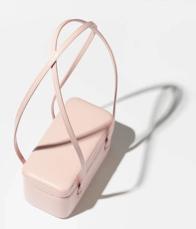 Chanel Long Vanity with Leather Strap Light Pink AP5067-B23204-U6543 2