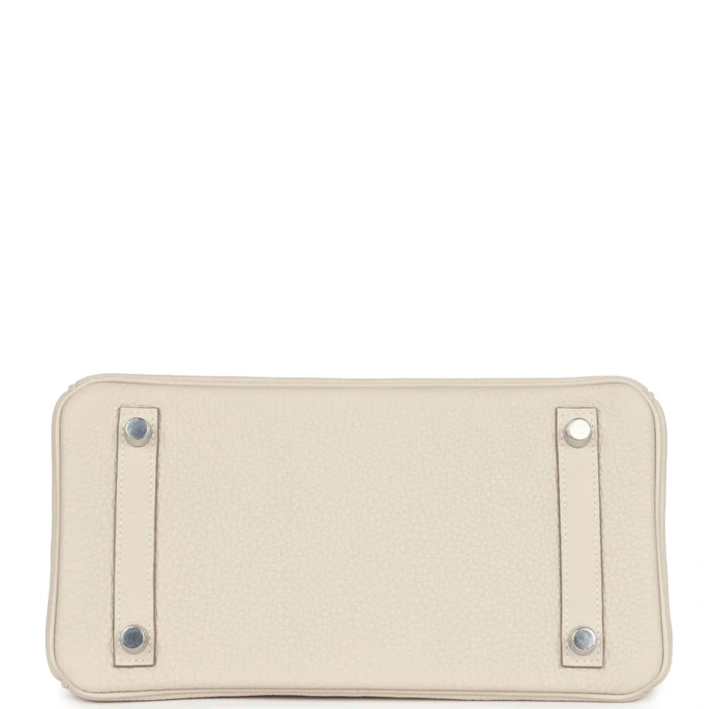 Hermès BIRKIN 25 VEAU TOGO CRAIE PHW B25TC 7