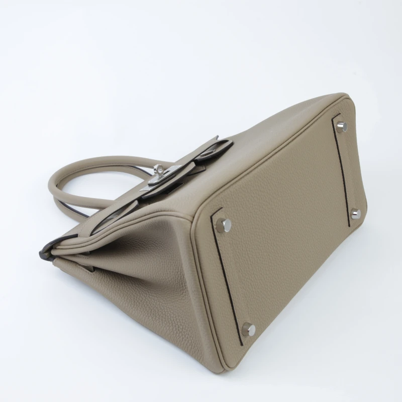 Hermès BIRKIN 30 VEAU TOGO BEIGE MARFA PHW B30TBM 4