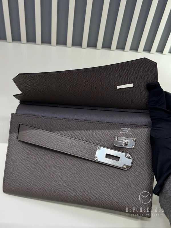 Hermès Hacademi pouch gris étain H086976CK8F 9