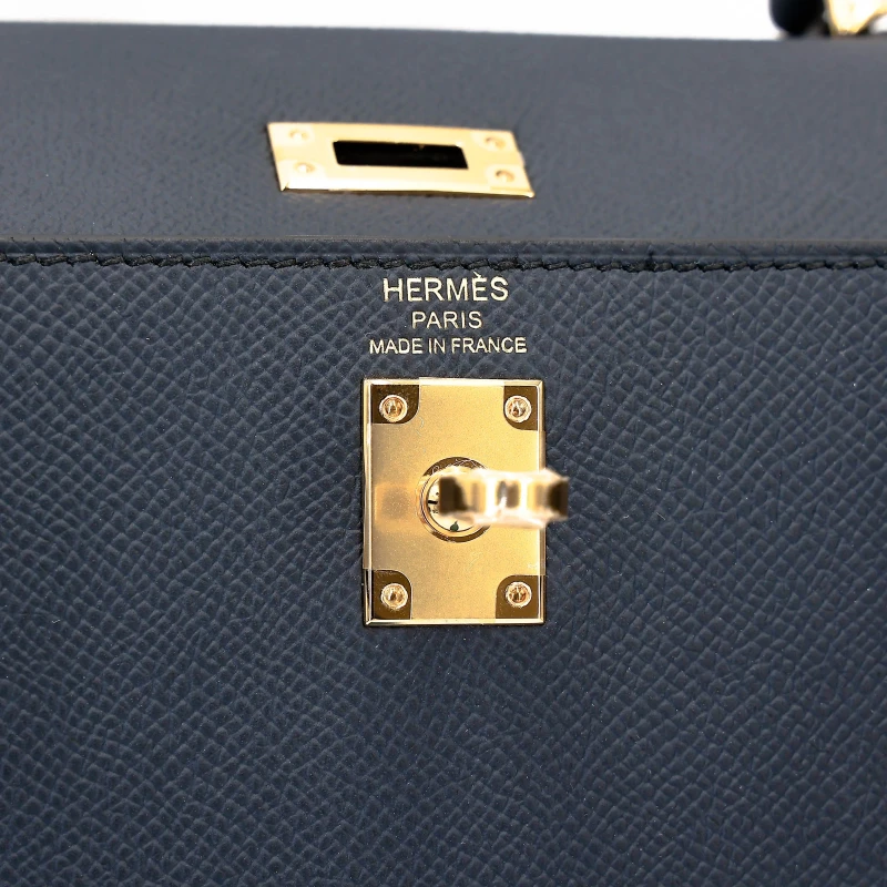 Hermès KELLY II 25 VEAU EPSOM BLEU INDIGO GHW KELLY II 25 VEAU EPSOM BLEU INDIGO 7