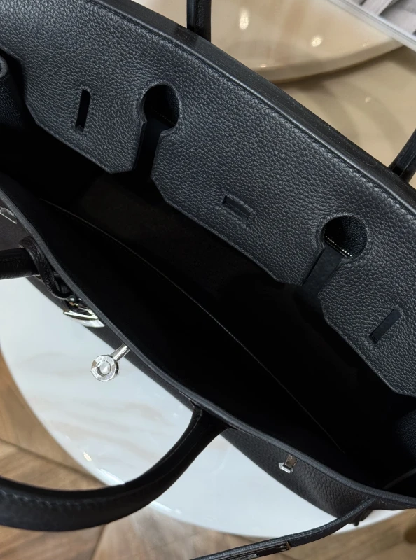 Hermès BIRKIN 30 VEAU TOGO 89 NOIR PHW H030520CK 4