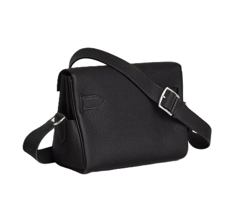 Hermès Kelly Messenger Bag Togo Noir Kmbtn 4