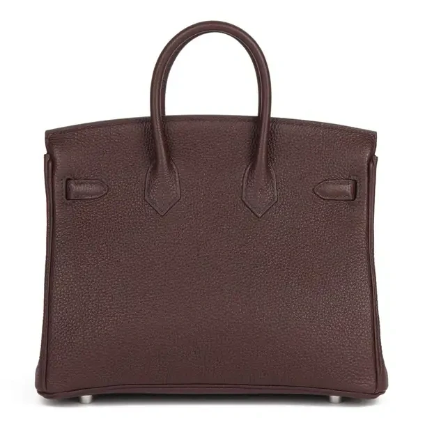 Hermès BIRKIN 25 VEAU TOGO ROUGE H GHW B25TRH 4