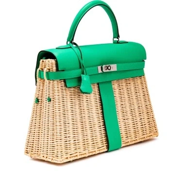 Hermès KELLY PICNIC 35 VEAU SWIFT / OCIER MENTHE PHW K35Picnic 3