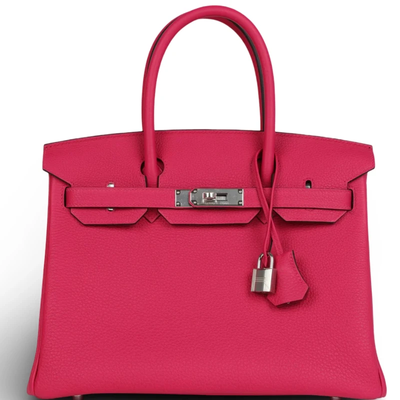 Hermès BIRKIN 30 VEAU TOGO ROSE MEXICO PHW B30TRM 1