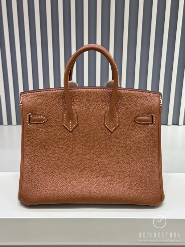 Hermès BIRKIN 25 TOGO GOLD PHW B25TG 9