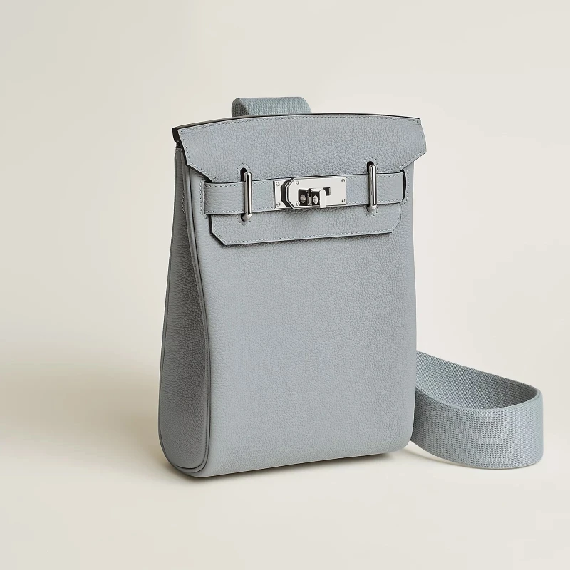 Hermès HAC A DOS 18 TOGO GRIS PANTIN PHW HAC18 5