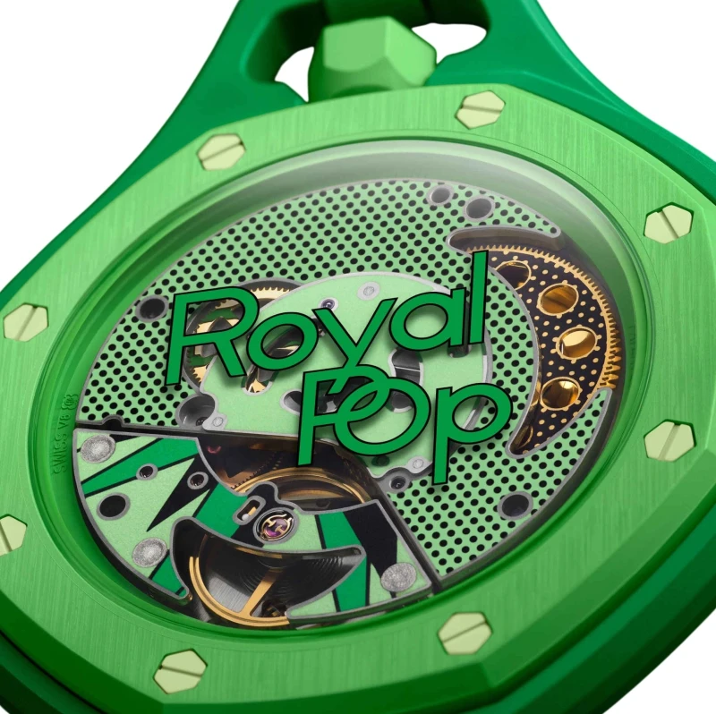 Audemars Piguet x Swatch Royal Pop GREEN EIGHT GREEN EIGHT 3