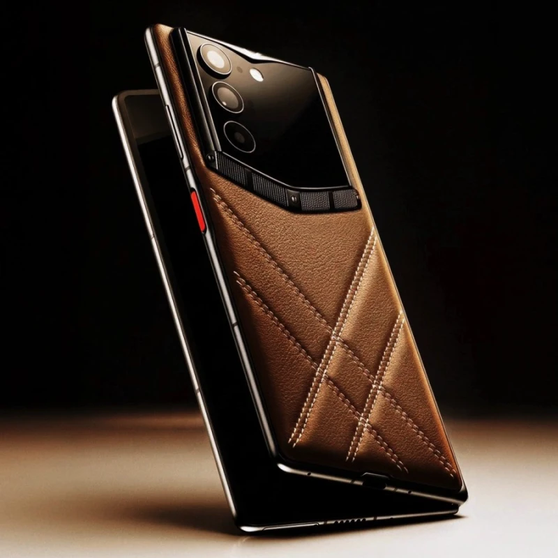 Vertu AlphaFold - Stitched Calfskin (Amber Brown) AFSC Amber Brown