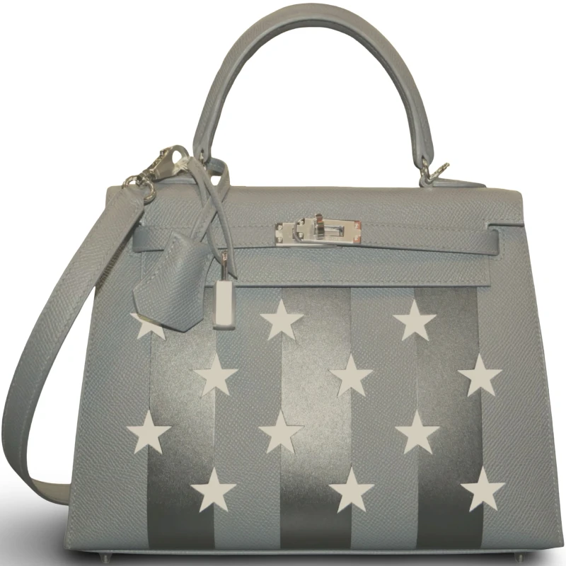 KELLY 25 CASAQUE ETOILEE ARDOISE NOIR PEPPERMINT
