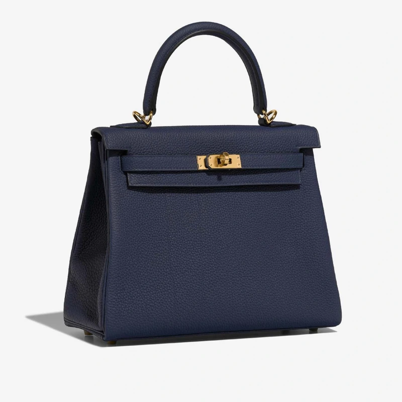 Hermès KELLY 25 VEAU TOGO BLEU SAPHIR GHW K25TBS 3
