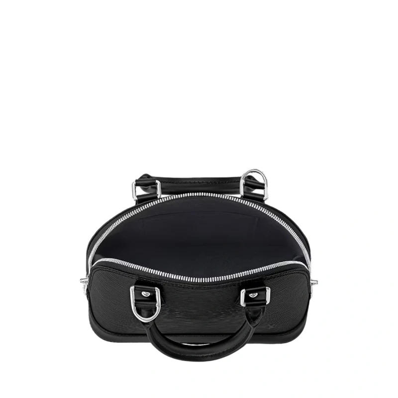 Louis Vuitton Alma BB Epi Black M24645 4