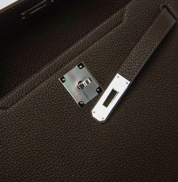 Hermès KELLY DEPECHES 25 VEAU TOGO BAI-BRUN Depeches25 6