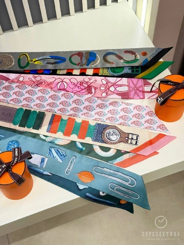 Hermès TWILLY SCARF SILK (В АСООРТИМЕНТЕ) TW_SILK 2