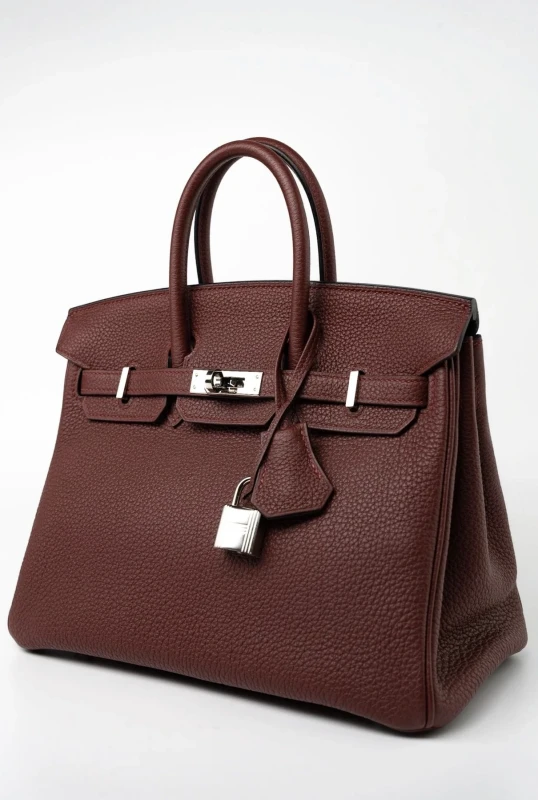 Hermès BIRKIN 25 VEAU TOGO ROUGE H PHW B25TRH 4