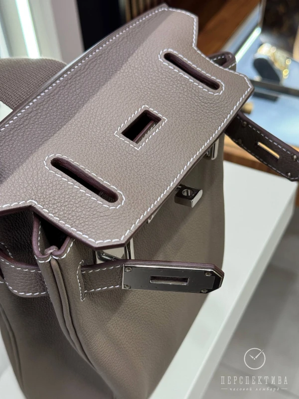 Hermès Hac A Dos Veau Togo Etoupe HAC_H083569CK 6