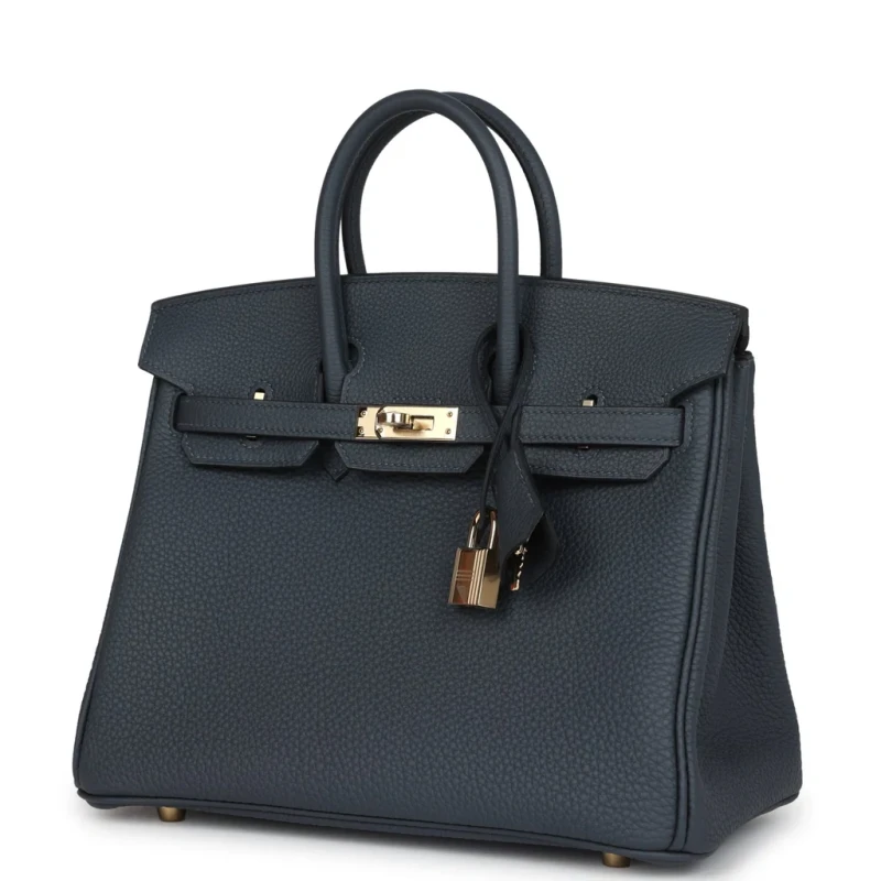 Hermès BIRKIN 25 VEAU TOGO GRIS MISTY PBHW B25TGM 4