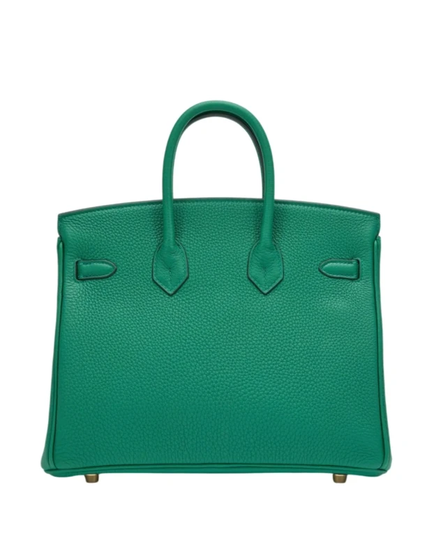 Hermès BIRKIN 25 VEAU TOGO VERT VERTIGO GHW H041344CCU4 3