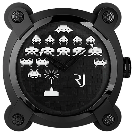Collaborations Space Invaders Wall Clock. НАСТЕННЫЕ ЧАСЫ. 