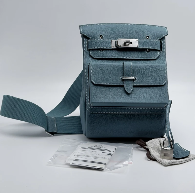 Hermès HAC A DOS PM BLEU JEAN HAC 3