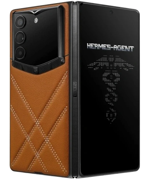 Vertu AlphaFold - Stitched Calfskin (Amber Brown) AFSC Amber Brown 1