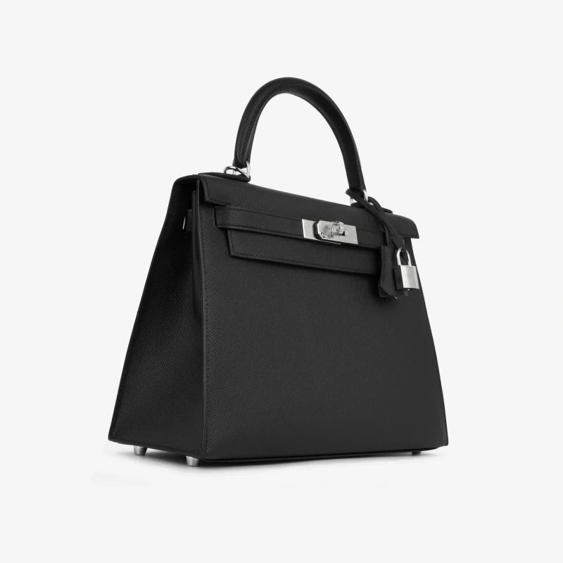 Hermès KELLY 28 VEAU EPSOM NOIR PHW K28EN 7