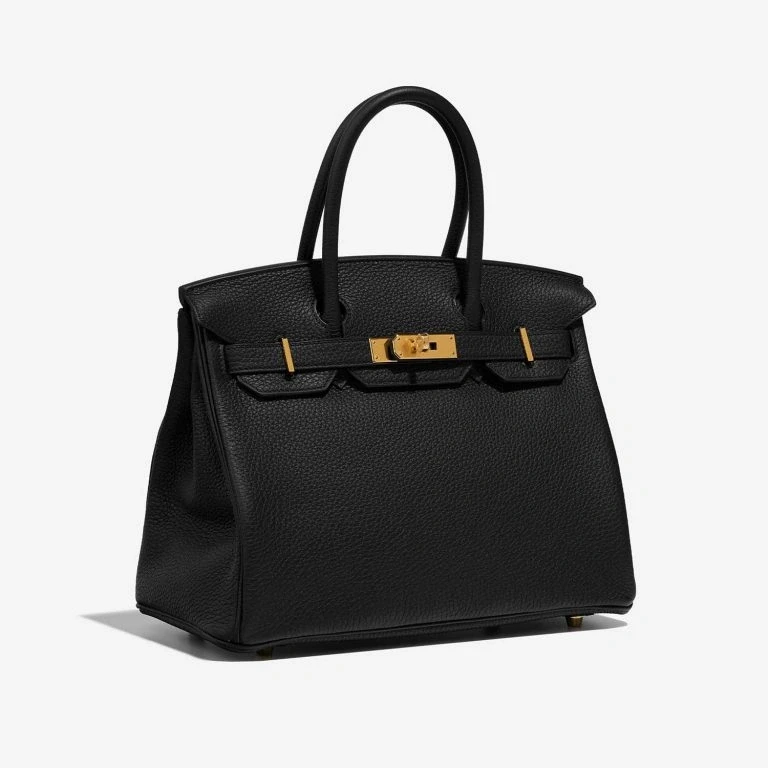 Hermès BIRKIN 30 VEAU TOGO NOIR GHW B30TN 4