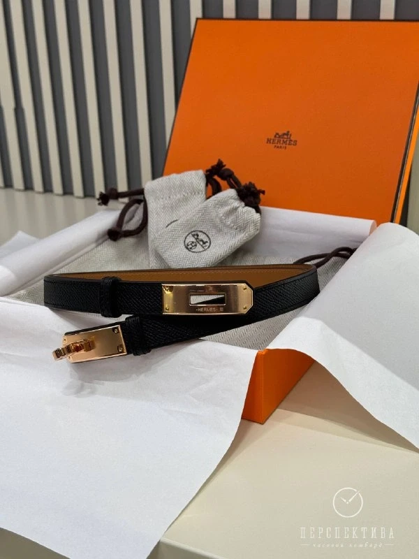 Hermès Kelly 18 belt Epsom Calfskin RGP H069853CD89 2
