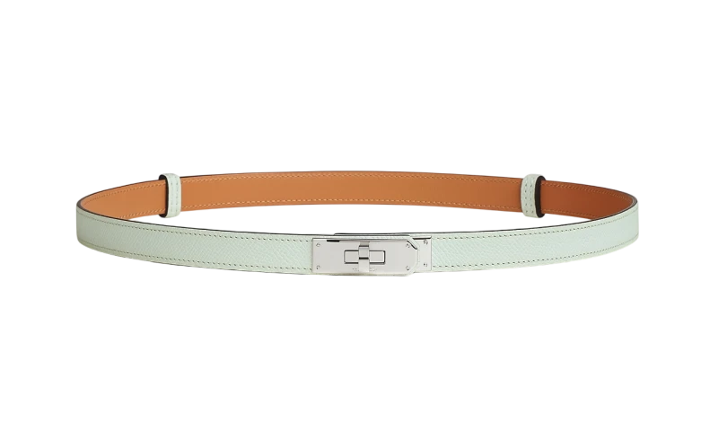 Hermès Kelly 18 belt Epsom Vert Peppermint PHW H069853CKN3 1