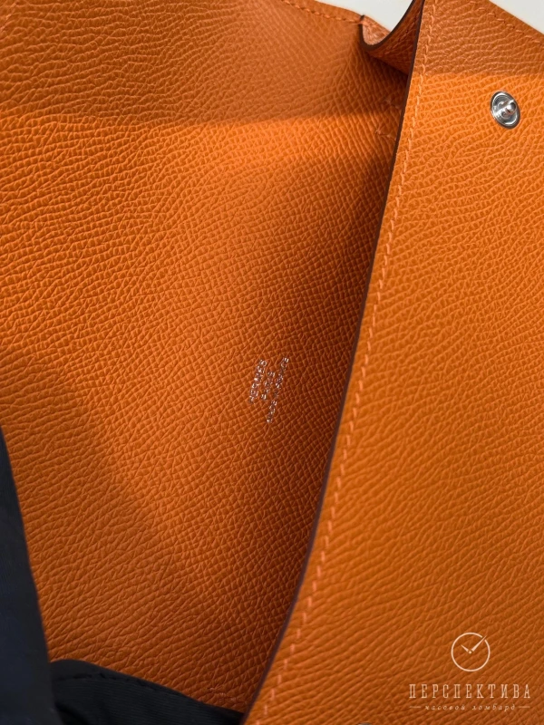 Hermès Hermesnap Wallet Epsom Orange H085099CKAC 8