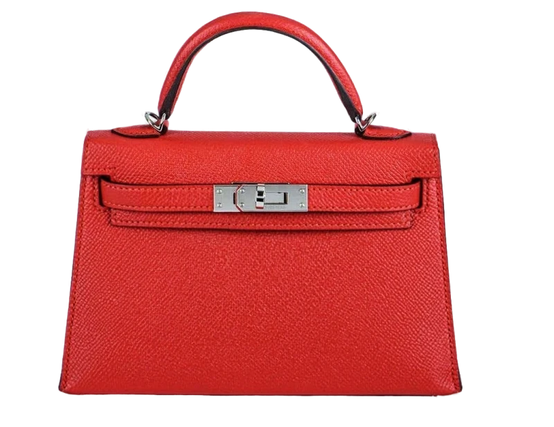 Kelly Sellier Mini Veau Epsom 05 Rouge Radieux