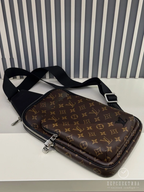 Louis Vuitton Avenue Slingbag Monogram Macassar M46327 5