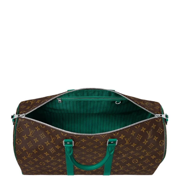Louis Vuitton Keepall Bandoulière 50  Borneo Green M12630 4