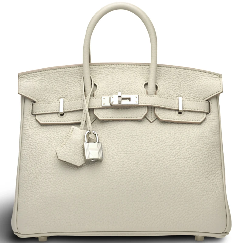 BIRKIN 25 VEAU TOGO BETON PHW