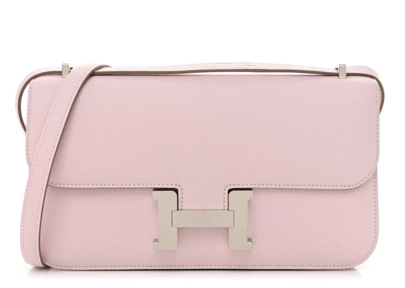 Constance Elan Epsom Calfskin Mauve Pale