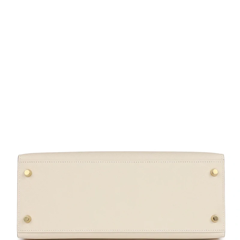Hermès KELLY 28 VEAU EPSOM CRAIE PHW K28EC 5
