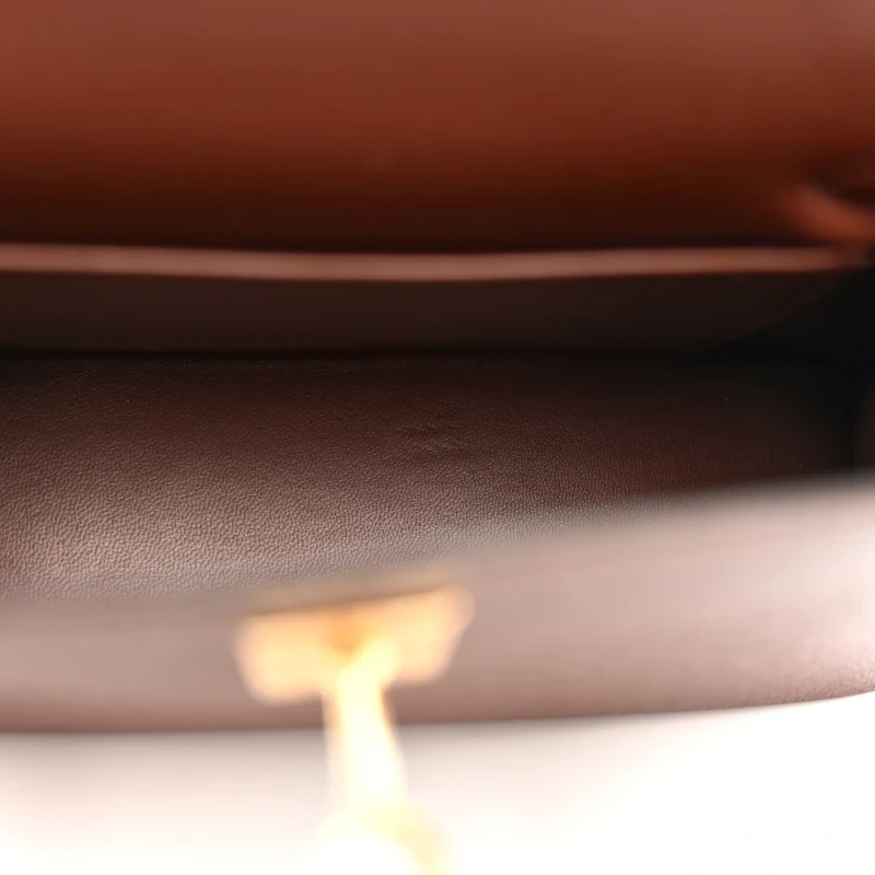 Hermès KELLY 20 MINI TRI-COLOR TERRE/CRAIE/EBENE GHW K20Tricolor 6