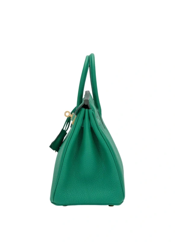 Hermès BIRKIN 25 VEAU TOGO VERT VERTIGO GHW H041344CCU4 5