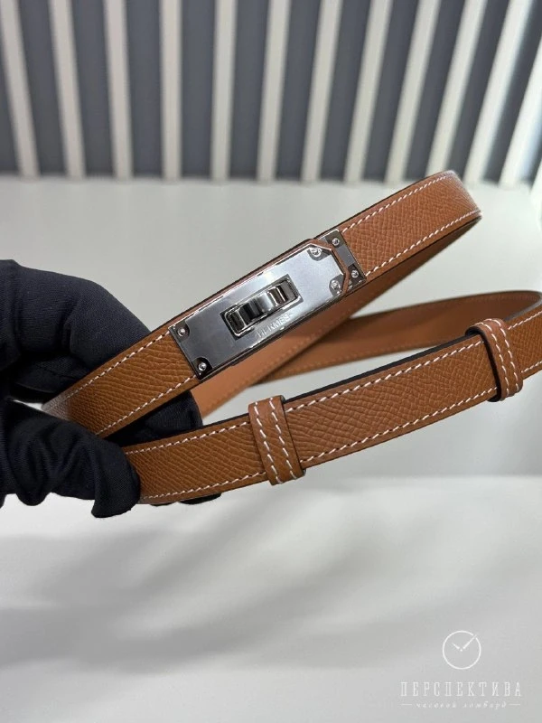 Hermès Kelly 18 belt Epsom Calfskin PHW H069853CK37 6