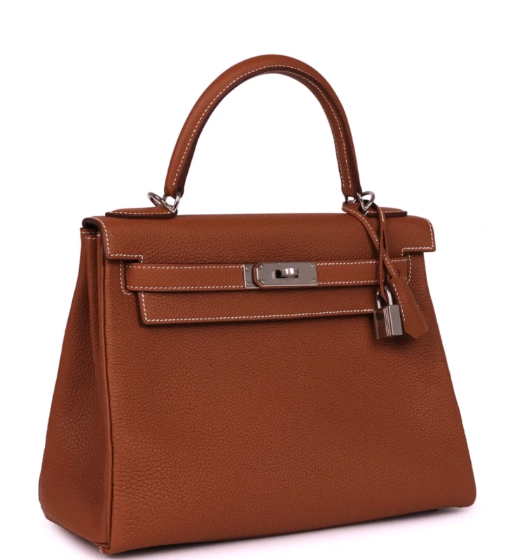 Hermès KELLY RETOURNE 28 VEAU TOGO ROUGE PHW Kelly28 3
