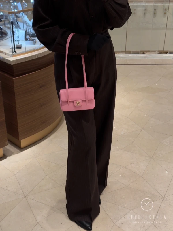 Chanel Clutch with Leather Strap AP5068-B23483-U8384 9